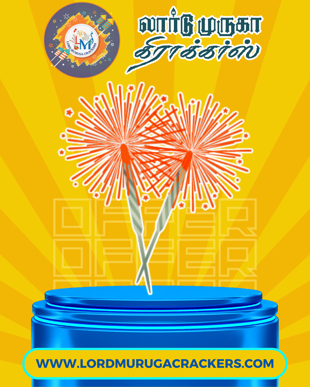 Lord Muruga Crackers - Sivakasi Fireworks Online Crackers – Sparklers